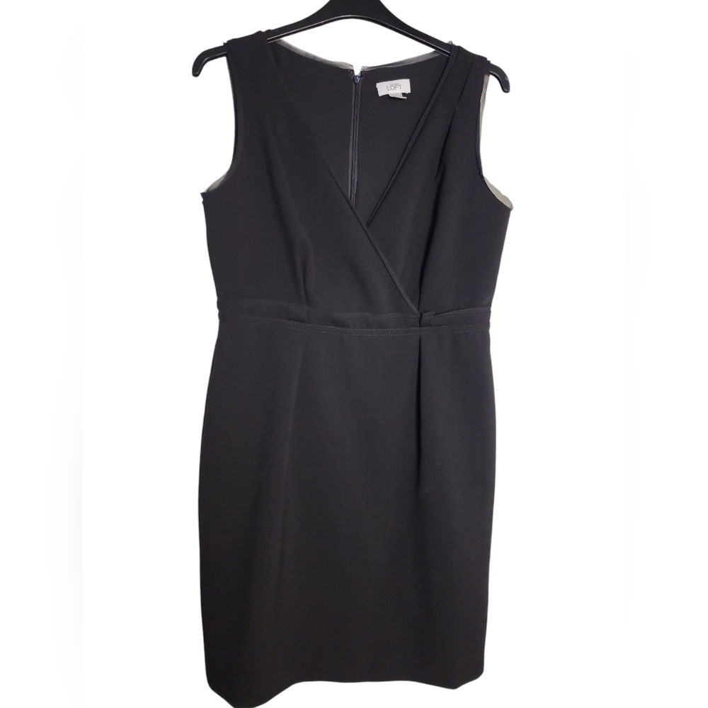 Ann Taylor LOFT Black Dress Sz 14